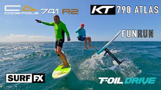 Code RS 741 & KT 790 ATLAS Foil Drive Downwind