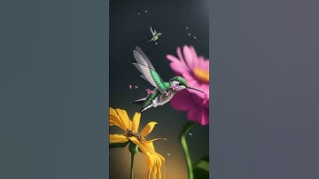 The only bird that can fly backwards 🤯 #animals #animalfacts #hummingbird