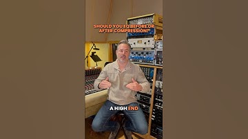 EQ before or after compression? #MixTip #audio #MixingEngineer #RecordingEngineer #JoeCarrell
