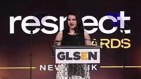 Katie Regittko and Robin Roberts at the 2016 GLSEN...