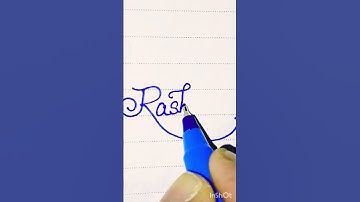 comment your name #handwriting #cursivewriting #writing #beautifulhandwriting #how #howto #shorts