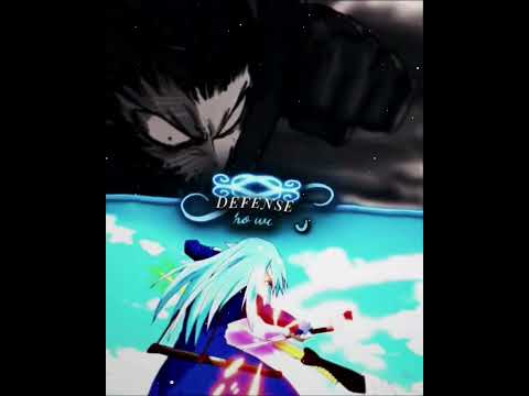 Garou Vs Rimuru Anime Form 