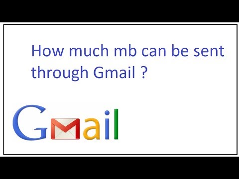 how much mb can i send in gmail