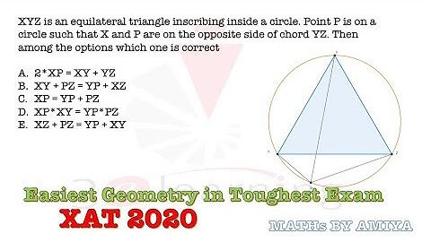 Easiest Geometry in XAT 2020 , #CAT_2020 #SSC_2020 Admissions from 14th November
