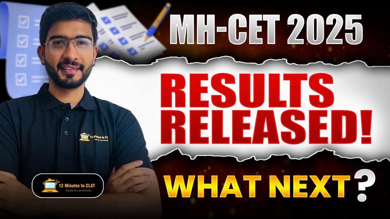 MHCET 2025 Result Released - What Next? I Keshav Malpani - YouTube