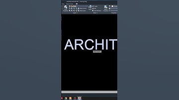 Autocad Fast Add outline text #shorts