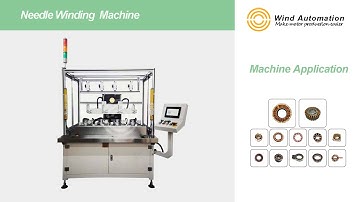 BLDC motor needle winding machine inslot winding machine