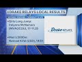 Drake Relays local results - 4/23/2026