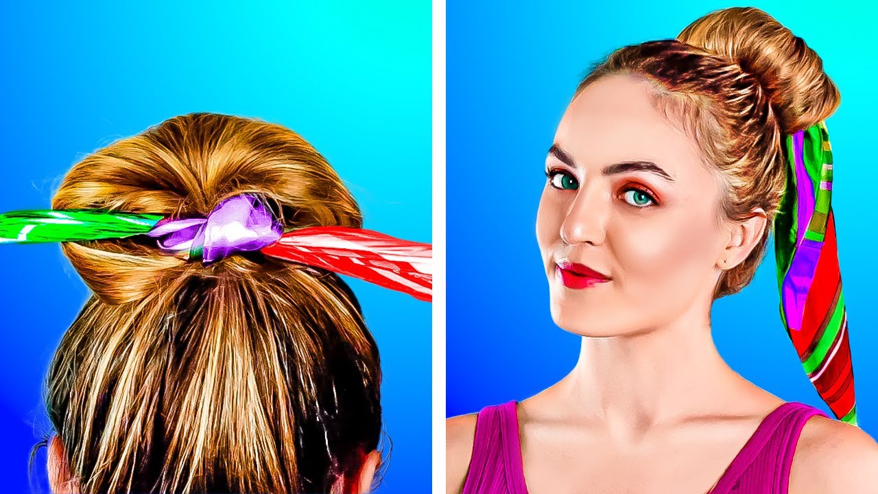 CUTE HAIRSTYLES YOU CAN MAKE IN TWO MINUTES
