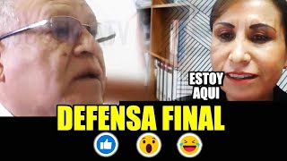 PATRICIA BENAVIDES DA USO DEL DERECHO DE DEFENSA ANTE EL JUEZ CHECKLEY &quot;NO ME CORRO, ESTOY AQUI &quot;