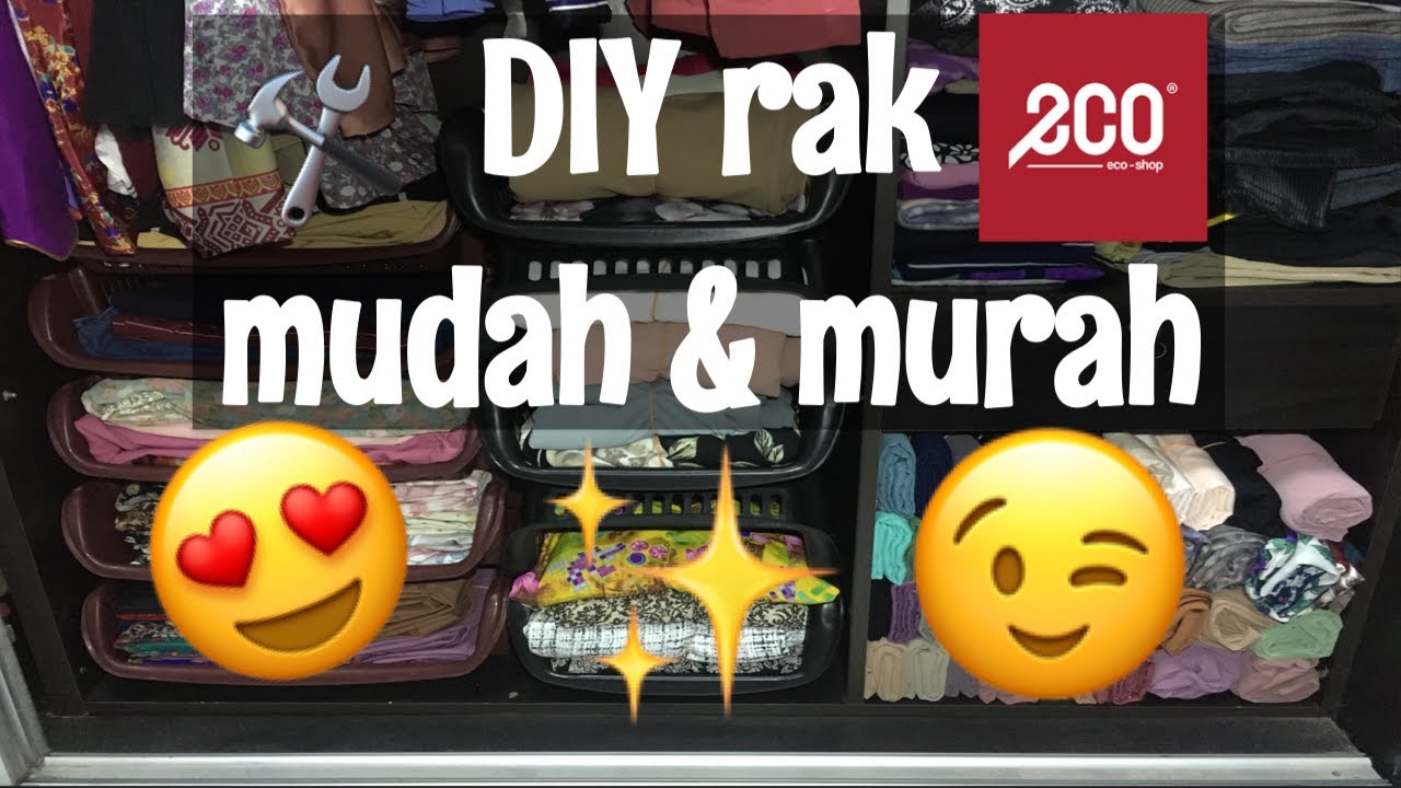  MUST WATCH DIY  Rak  ECO  mudah murah YouTube