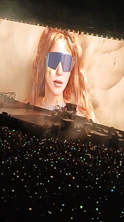 Así comienza el concierto de Shakira en Río de Janeiro 2025.Las mujeres