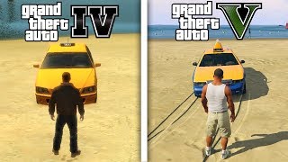 (2008 - 2013) Сравнение повреждений машин [GTA IV vs GTA V]