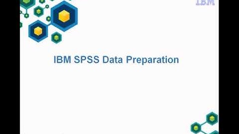 IBM SPSS Data Preparation Demo