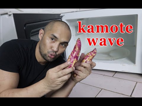 COOKING KAMOTE  SA MICROWAVE