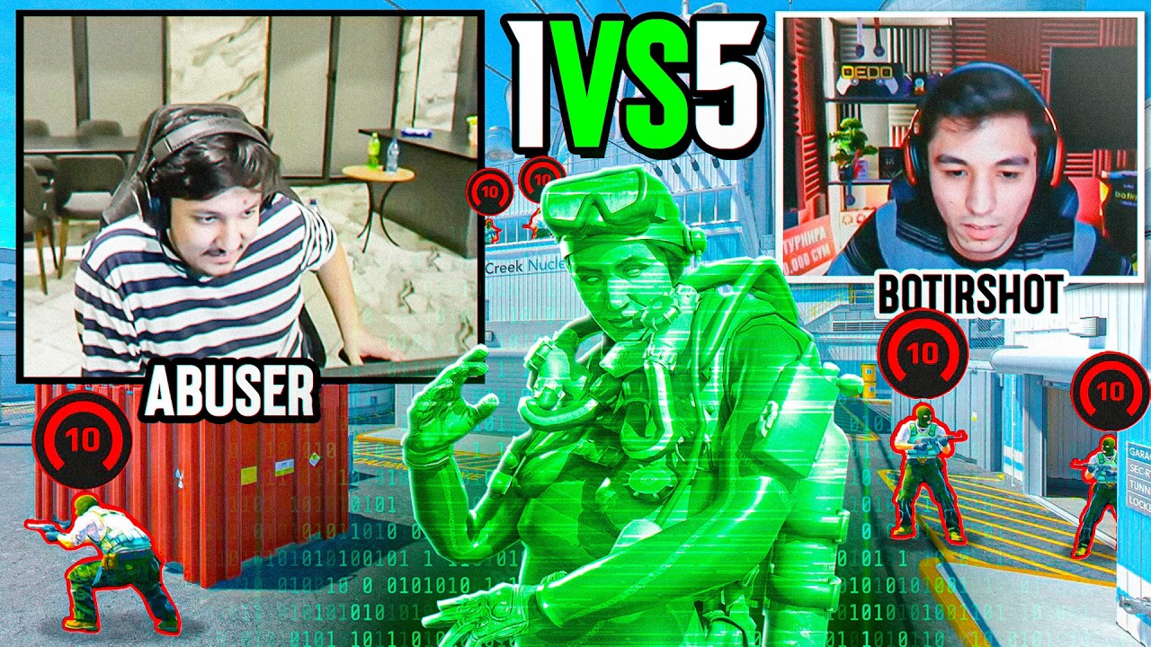 5 ta 10-LvL ga qarshi wh va invis bn o'ynadim !