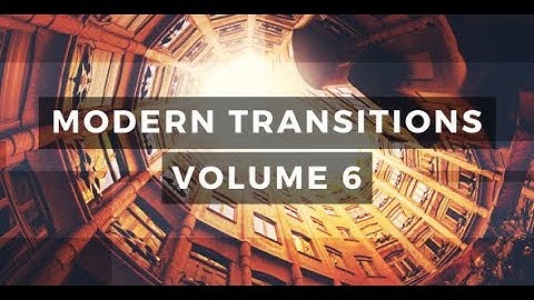 MODERN TRANSITIONS 5 PACK VOLUME 6 ► [ AFTER EFFECTS TEMPLATES ]