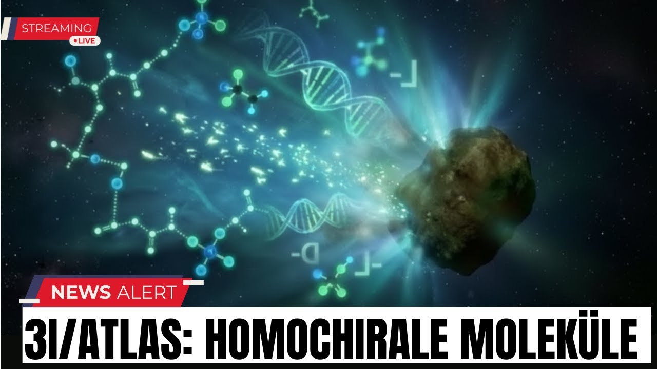 3I/Atlas Hat Gerade Homochirale Moleküle AUSGESTOSSEN — Lebenssignatur Entdeckt.