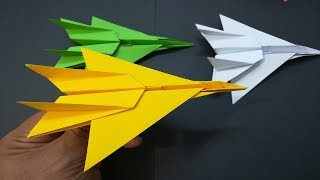 كيفية صنع طائرة F15 من الورق How To Make an F15 Paper Airplane