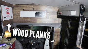 Adventure Bus Build Pt. 15 - More Wood Planks!