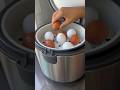 Cooking Eggs in a Rice Cooker #egg #eggrecipe #ricecooker #rice #food #recipe #eggrecipe #short #eat