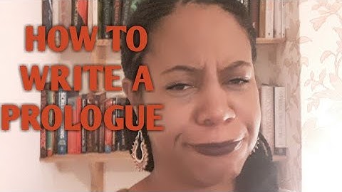 How To Write A Prologue