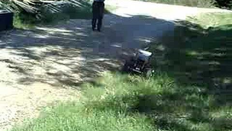 Quadrover - gravel test - NASA Robotics Academy