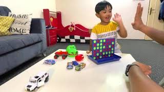 Adiboo Playing 4Inarow Board Game