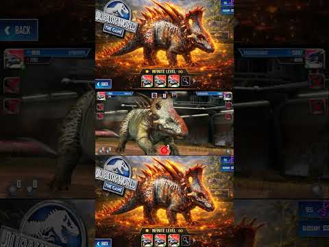 Spinotops (The strongest dinosaur in Game) #jurassicworldthegame #shorts