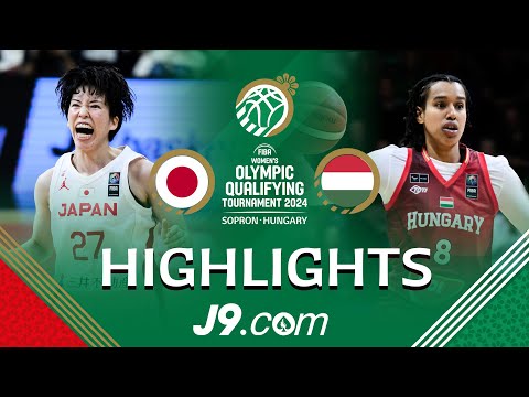 Historic Hungary 🇭🇺 triumph over Japan! | J9 Highlights | FIBA Women's OQT 2024