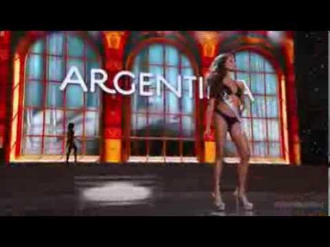 MISS ARGENTINA 2013 IN SWIMSUIT PRELIMINARY