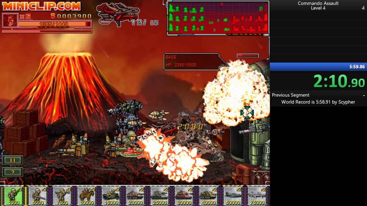 Commando Assault - Level 4 - 4:22.180 [WR] - YouTube