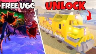 How To Unlock 80s Train &amp; Free UGC (Stranger Things Badge) Dead Rails Roblox