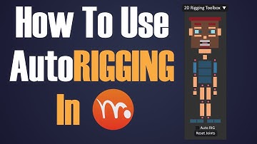How to use the 2d rigging toolbox 2.5