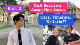 PART 2🌟CARA MENDAFTAR BEASISWA ASEAN-NON ASEAN CHULALONGKORN UNIVERSITY🇹🇭#guide#scholarship#terbaik