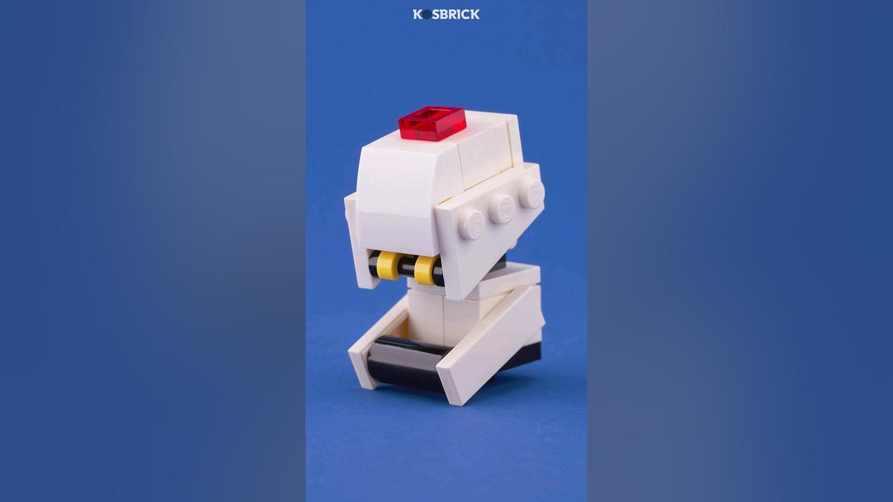 LEGO Mini Wall-E (Tutorial), Wall-E is my favourite Pixar m…
