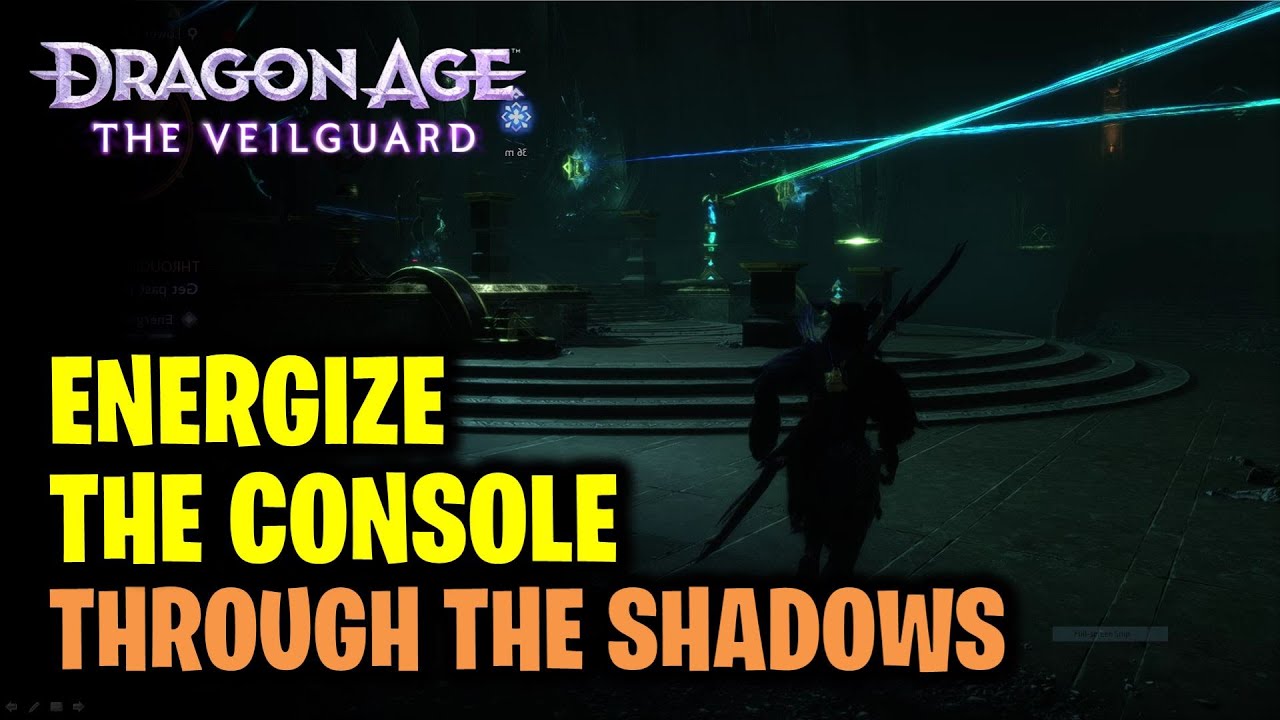Сквозь тени: зарядите консоль и пройдите барьер | Dragon Age: The Veilguard