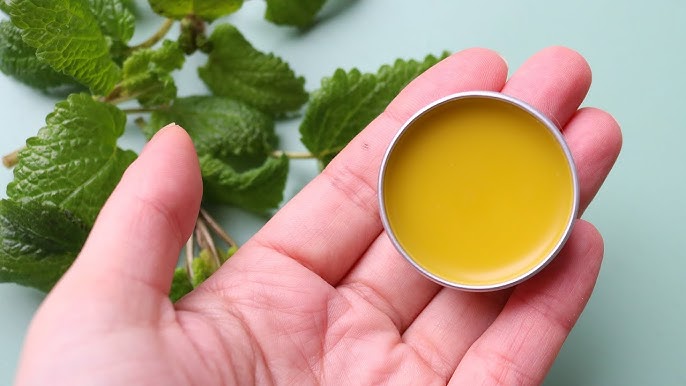 DIY Shea Butter Lip Balm (great for cold sores)