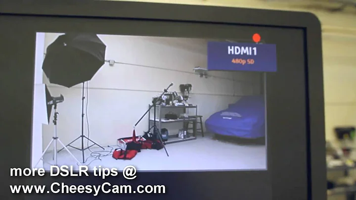 Canon 60D External Monitor 480 Output Record Mode