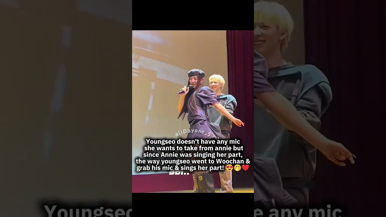WooSeo The Way Youngseo Grab Mic Alldayproject Woochan Tarzzan Annie Bailey