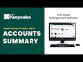 Sumundi keepsales tutorials  p19 accounts summary  pos software