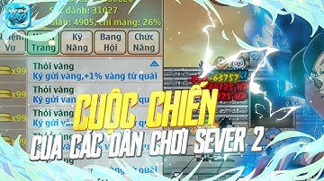 Ngọc Rồng Online - Cuộc chiến của siêu dân chơi sv2 fang cltx kèo nính thở