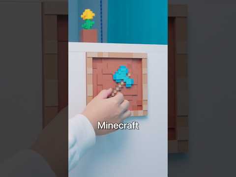Minecraft Item Frame IRL ⛏️ (No Mods!) #minecraft