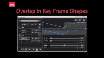 Overlap in Key Frame Shapes