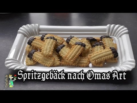 SPRITZGEBÄCK Plätzchen backen (einfaches Rezept!) | leckere Weihnachtskekse. 