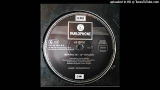 Dusty Springfield - In Private (12 Version) 1989