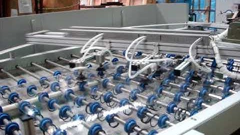 90° Rotating Glass Transfer Table