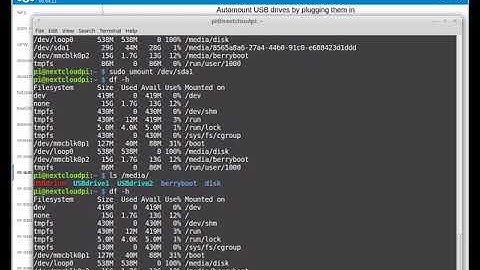 NextCloudPi how to Enable Automatic External Drive Mounting with NextCloudPi WEB