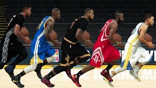 NBA 2K17 Speed Test - All Positions (PG/SG/SF/PF/C) Fastest Players In NBA 2K17