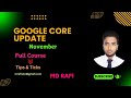 November Google Core Update 2024 || Google Core Update || M Rafi SEO